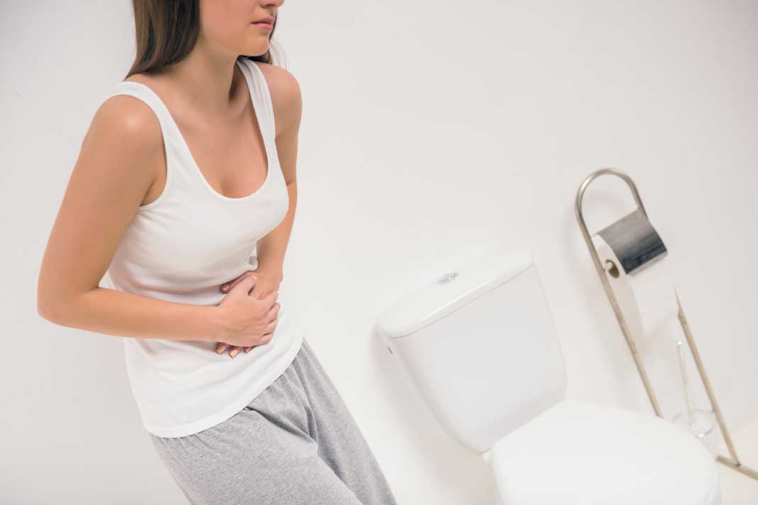 woman training her bladder