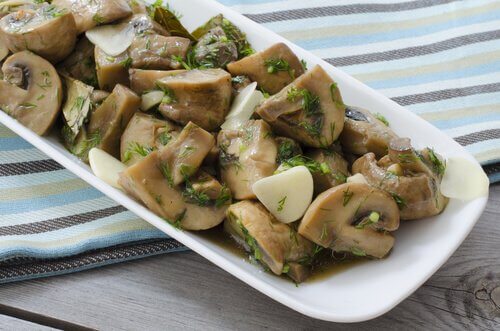 Mushroom casserole