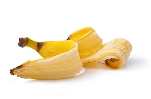 A banana peel.