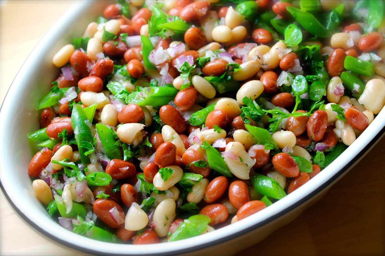 Bean salad.