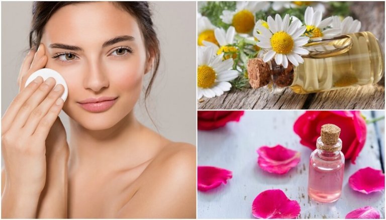 homemade chamomile toner