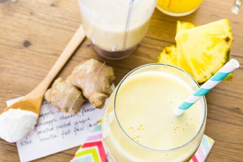Linseed, pineapple and aniseed infusion