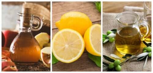 Lemon-Olive Oil-Apple Cider Vinegar Remedies for Kidney Stones