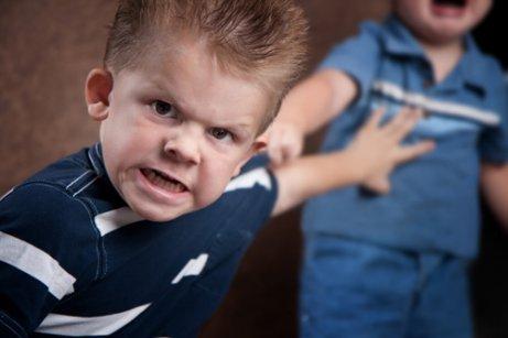 aggresive child