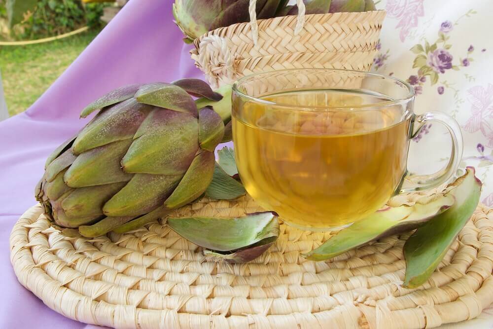Artichoke horsetail tea.