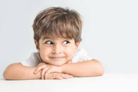 distracted child