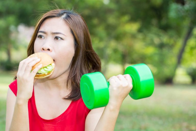 If you exercise, can you eat whatever you want afterwards?