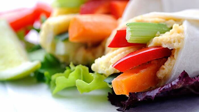 veggie wraps