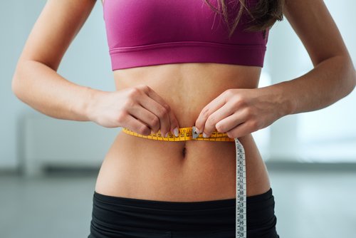 Losing inches around your waist from a ketogenic diet.