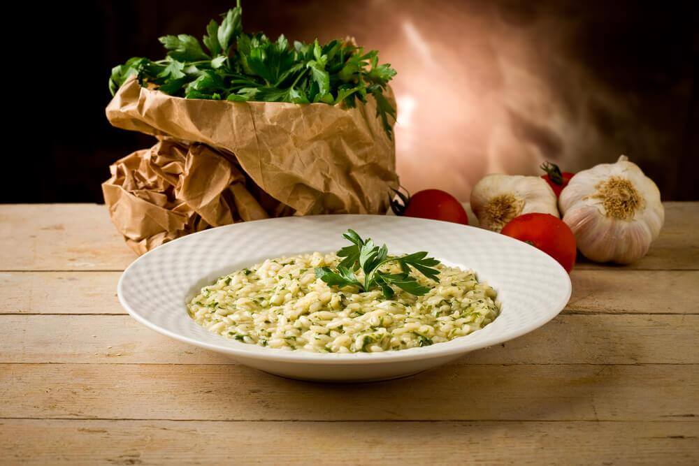 Tomato Basil Risotto