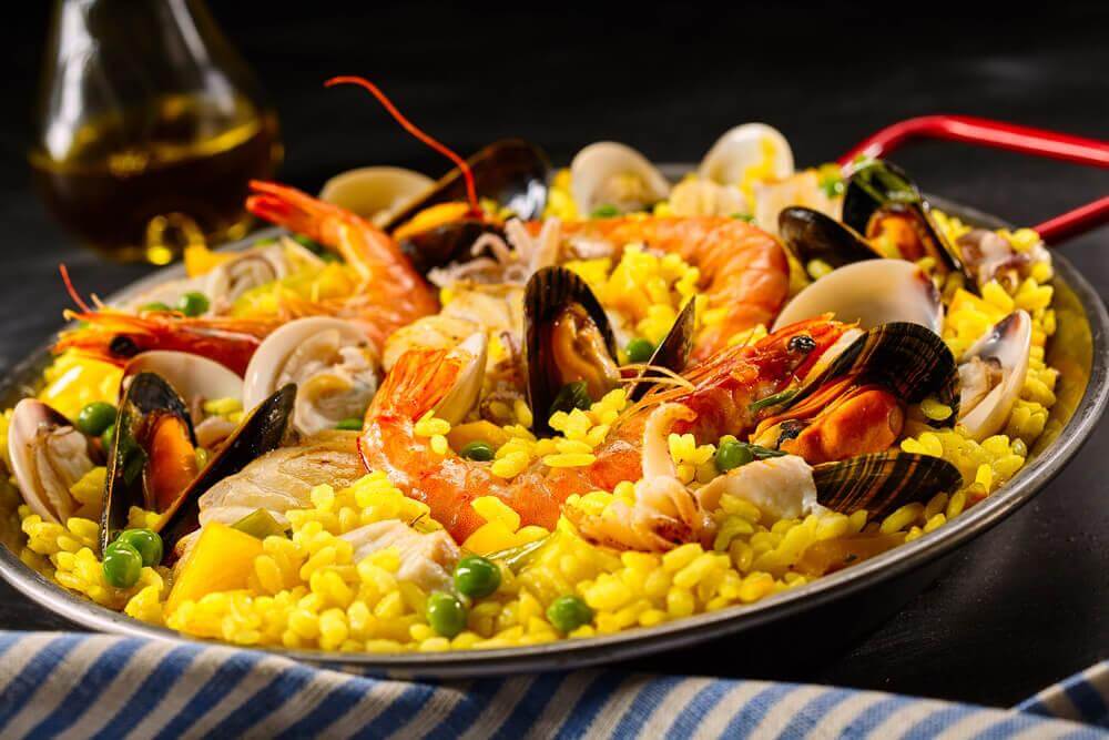 Surf and Turf Paella