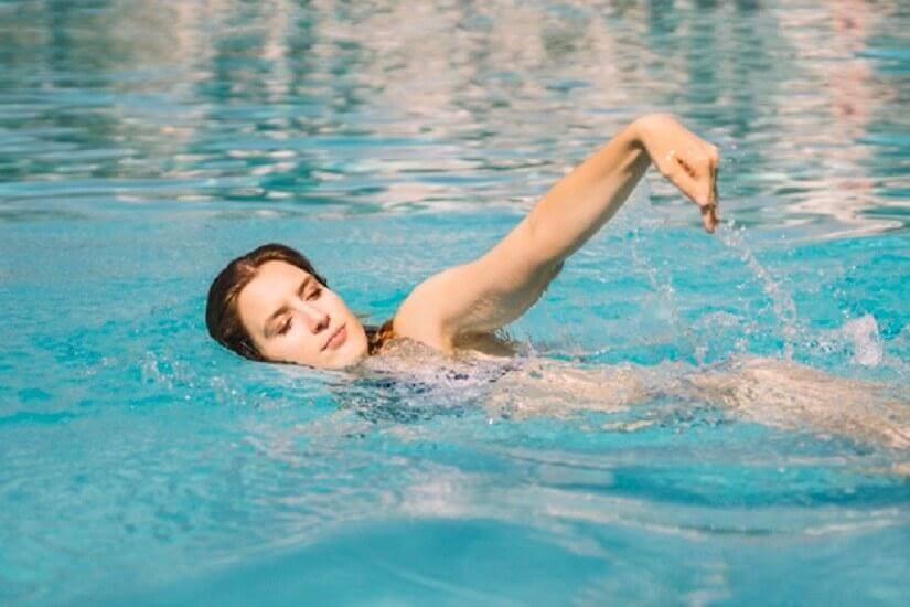 Swim to slim and tone your arms.