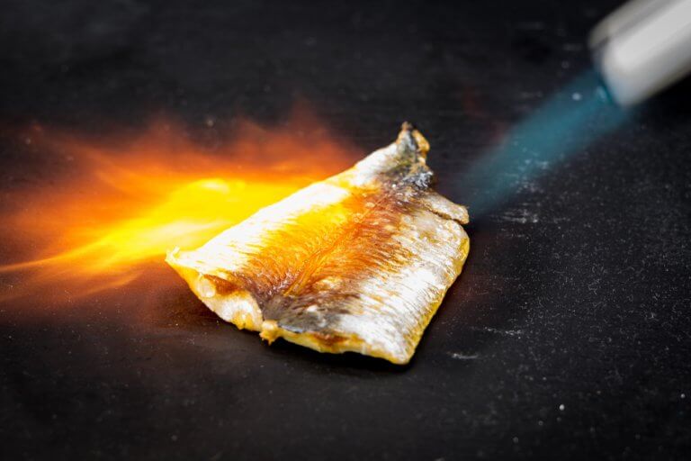 Torching fish