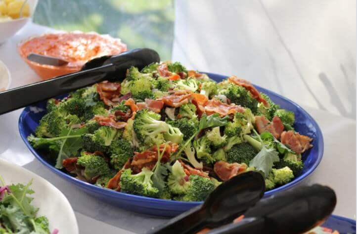 Baked Broccoli and Ham Casserole, an Easy Homemade Recipe