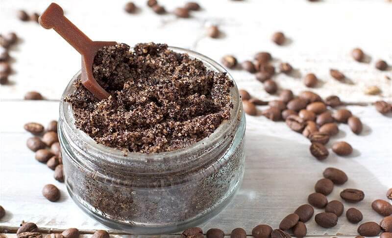 Kaffeesatz und Kokosöl "width =" 800 "height =" 486 "/></figure><h4> <b>Zutaten</b></h4><ul><li style=