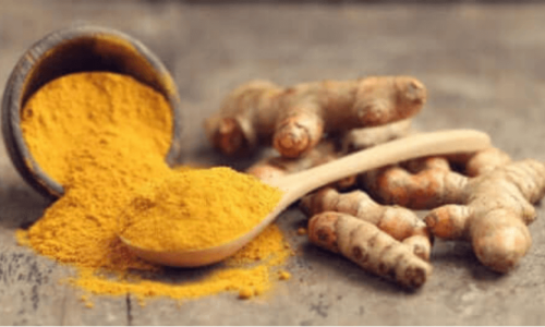 Some turmeric to help treat your fatty liver.