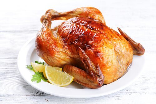 Baked chicken