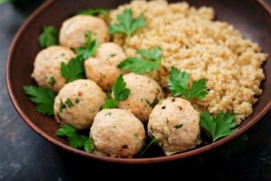 Easy to Make Quinoa and Chickpea Meatballs