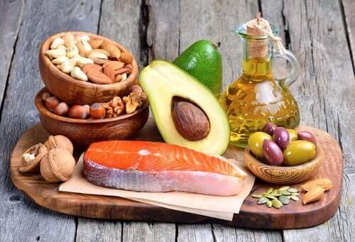 Healthy sources of fat.