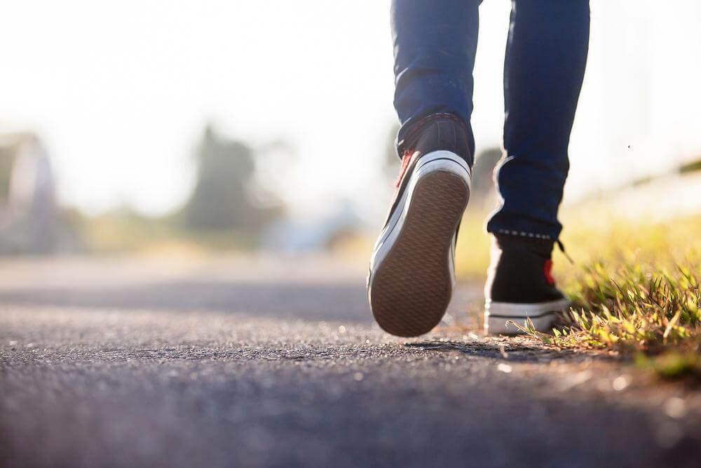 man walking