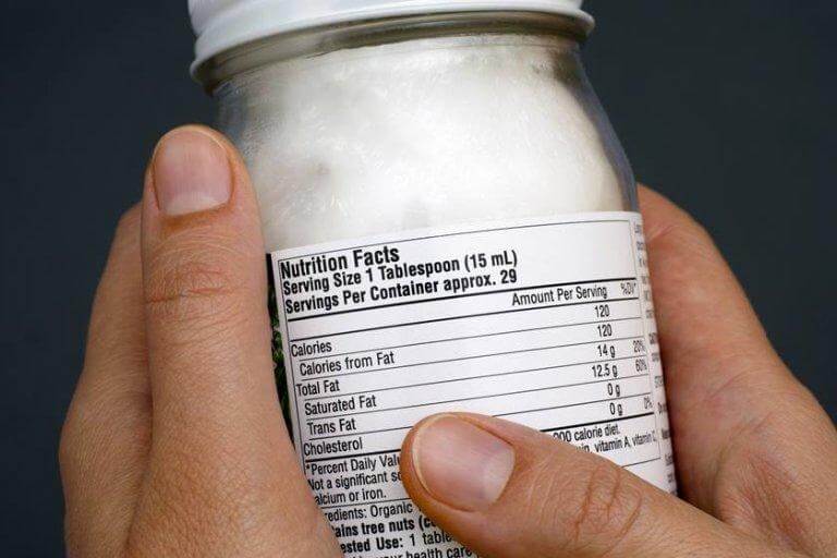 Check nutritional facts to find out the number of calories.