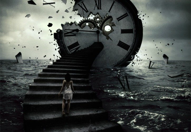 Sublime picture of time