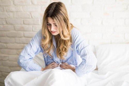 Woman with biliary colic.
