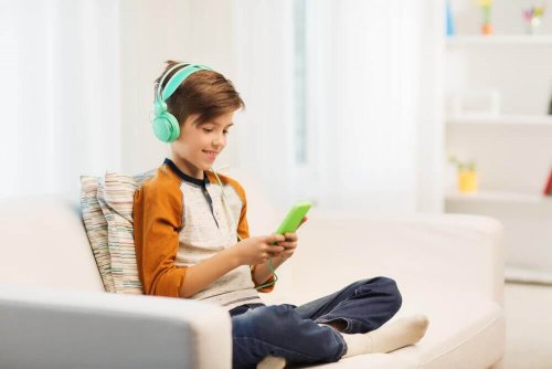 Child addiction to technology