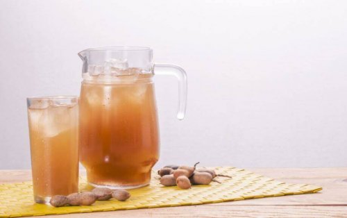 A pitcher of tamarind water.