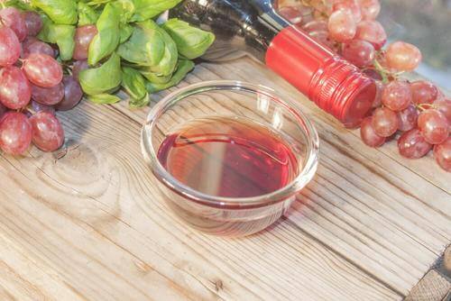 A cup of sherry for glazed chicken
