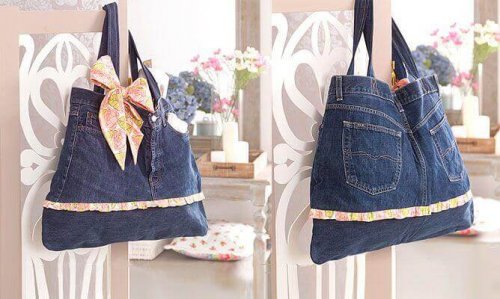 recycle old jeans