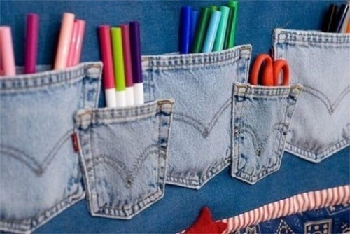 recycle old jeans