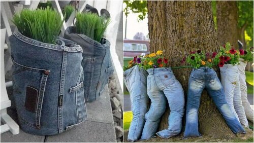 recycle old jeans