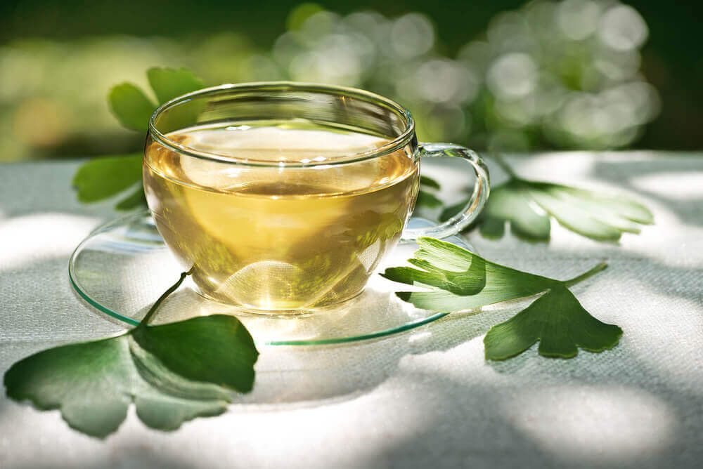 Ginkgo tea.