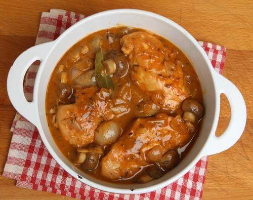 Healthy and Nutritious Sherry and Mushroom Glazed Chicken