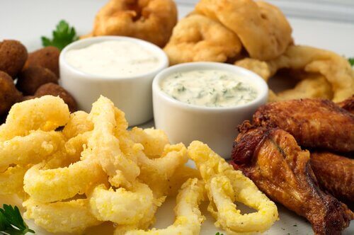 Fried food