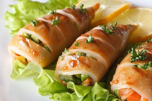 Stewed Squid