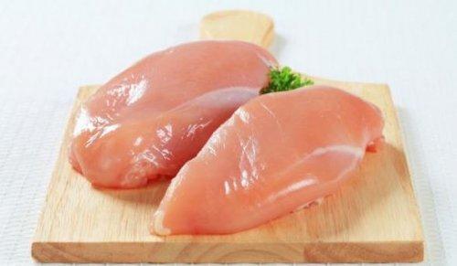 Two chicken breasts.