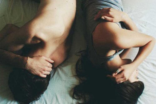 end relationships...Two people in an unhappy relationship.