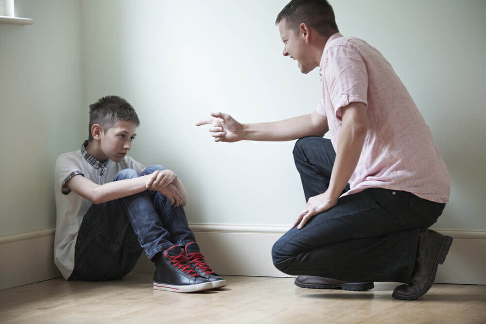 physically punishing children