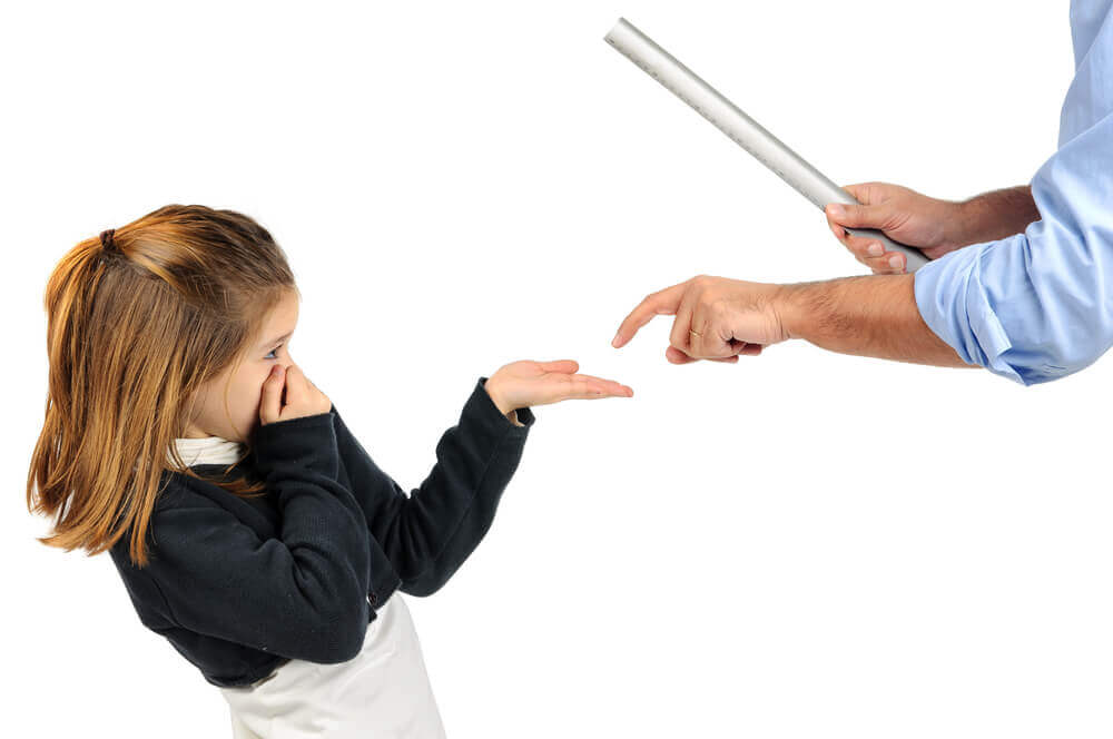 physically punishing children