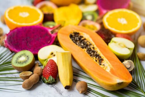 Some fruit to reduce uric acid.