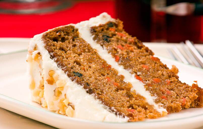 eggless carrot cake