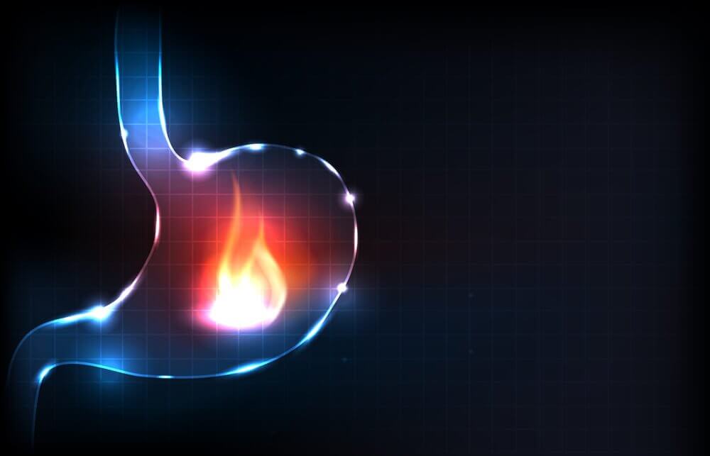 Stomach indigestion.