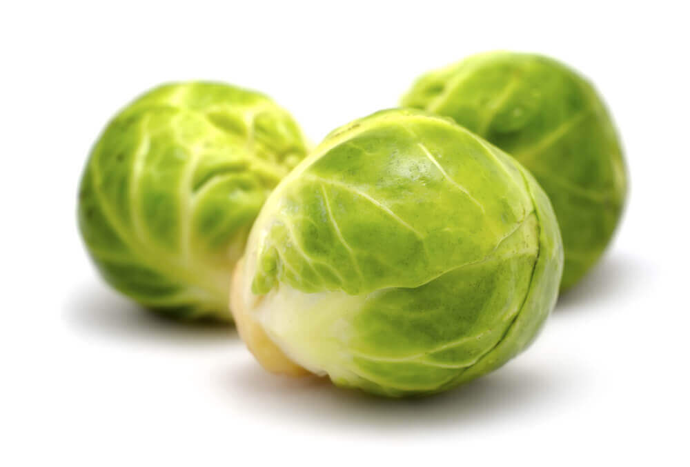 Brussels Sprouts with Zucchini Cream Sauce