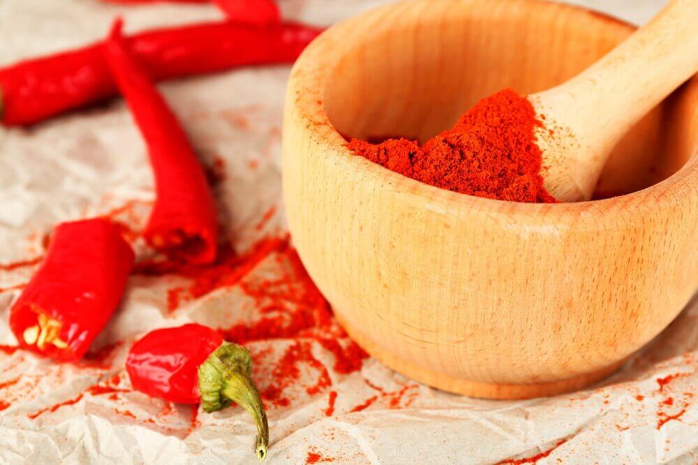 Cayenne pepper.