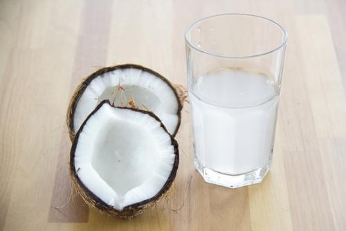 Coconut water.