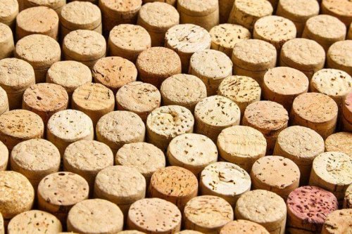 A lot of corks.