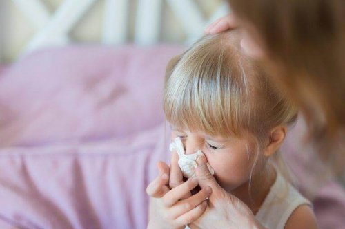 A girl with nighttime cough and congestion.