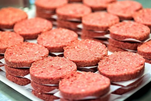 Hamburger patties.